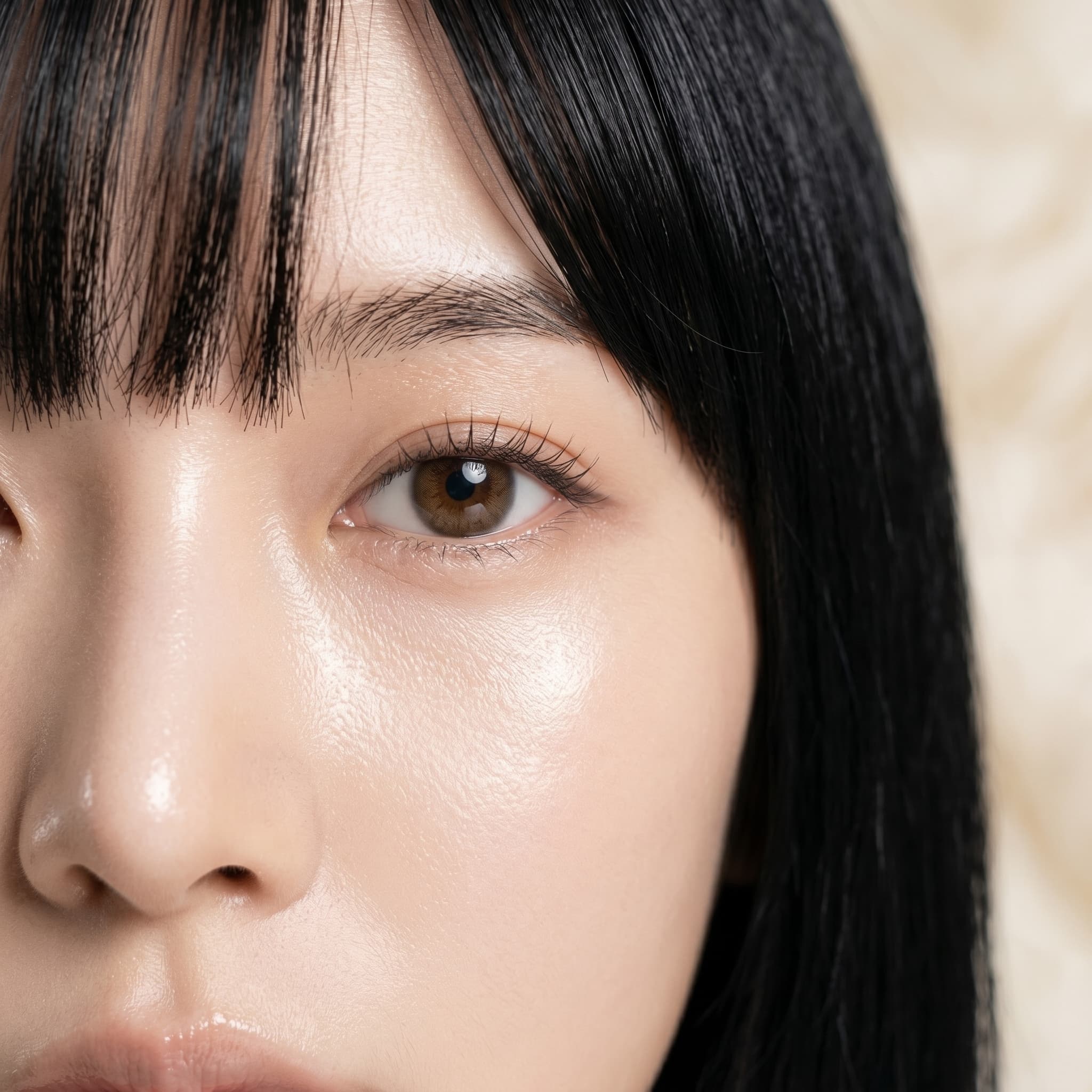 Firm eye area