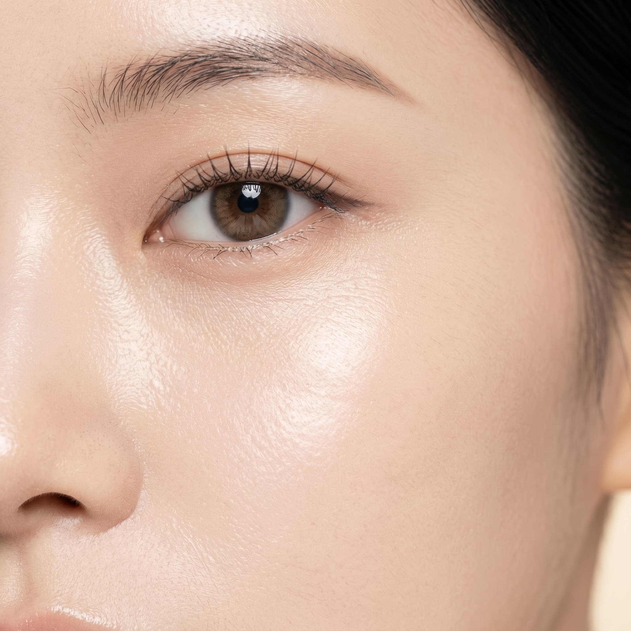 Reduced eye area fine wrinkles