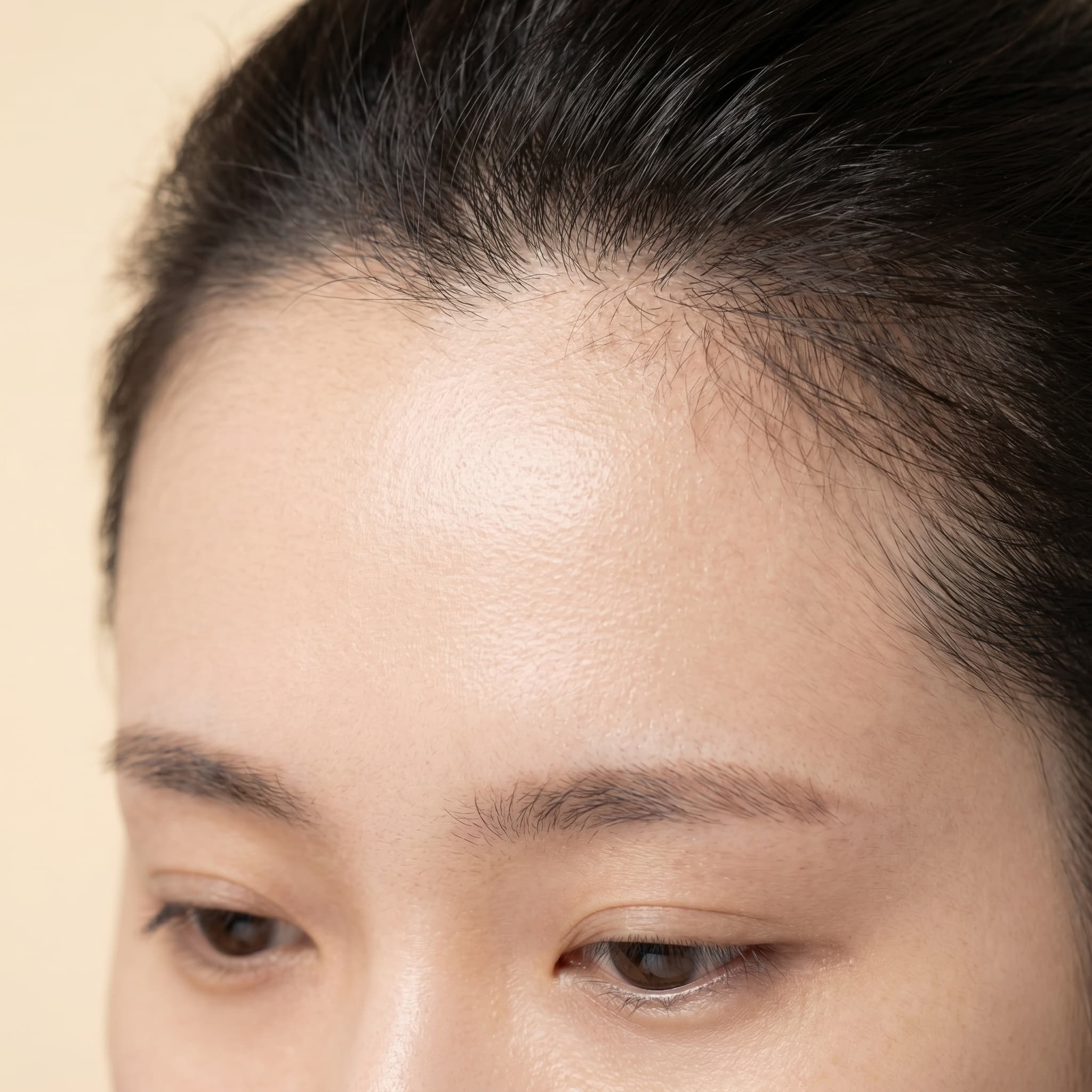 진정된 두피 환경